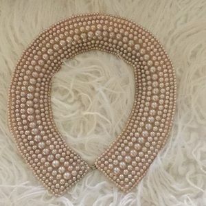 Pearl necklace antique 14”